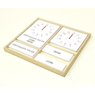 Карточки "Часы"