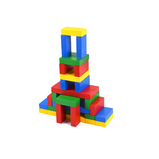 Конструктор детский Цветные кирпичики, 40 шт